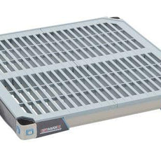 MetroMax i MX2424G Plastic Industrial Shelf with Grid Mat, 24" x 24"