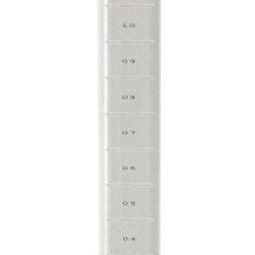 MetroMax MX86P Industrial Shelving Post, Polymer, 86" H