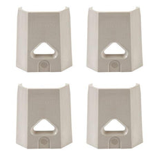 Metro MX9985 MetroMax i Industrial Plastic Shelving Wedges, Bag of 4
