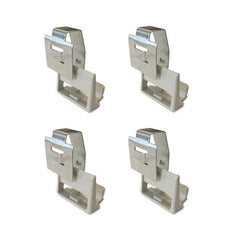 Metro MXCNR4 Four-Shelf Corner Add-On "S" Hook Kit for MetroMax i Industrial Plastic Shelving