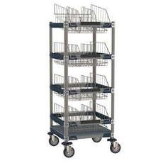 MetroMax I MXIV1 IV Transport/Storage Sloped Basket Cart, 24" x 24"