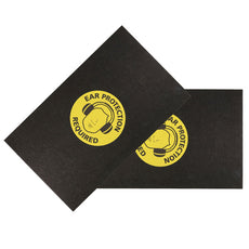 Pig Safety Message Mat, Black 2-36inx5ft Roll - GRPWS3506-BK
