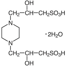 Piperazine-1,4-bis(2-hydroxypropanesulfonic Acid)Dihydrate[Good's buffer component for biological research], 25G - P1131-25G