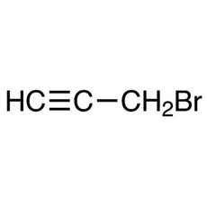 Propargyl Bromide(80% in Toluene, ca. 9.2mol/L)(stabilized with MgO), 25G - P1272-25G