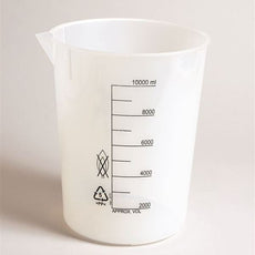 Beakers Printed Graduations, Pp, 10000ml - P50608