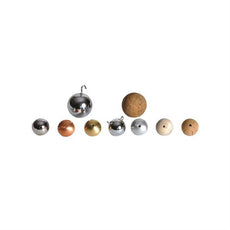 Drilled Wood Ball, 19mm Diameter - PNBW19