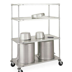 Metro PR48ES Solid Embossed Shelving Pot and Pan Rack