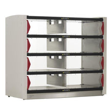 Metro2Go PU8CD-HS1842 8-Compartment Pizza Pickup, Takeout and Delivery Order Staging Hot Station, 120V, 1600W