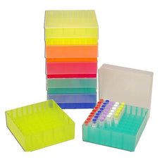Rack- freezer- PP- 81x2ml- (130x130x45mm) Rainbow Pak- 5/pk-R1060