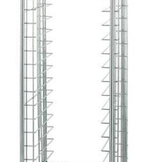 Metro RE3 End-Load Wire Bun Pan Rack, 3" Slide Spacing
