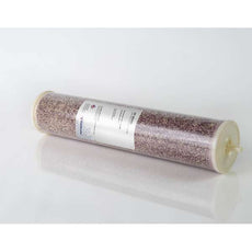 ResinTech VP Series High Capacity Mixed Bed - Clear Catridge/Color Changing Resin, Hose Nipple - VP-17-4040-HN
