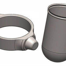 4 x Buckets & 4 x 1 tube 100mL capacity including adapters - 19400042