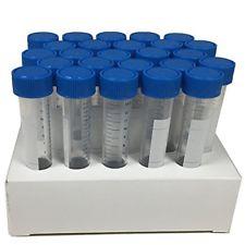 50mL Polypropylene Centrifuge Tube - Conical, Paperboard Rack, Sterile, 25/Rack, 500/CS - 007110