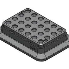 15mL x 8 block, 16.5mm dia. x 95mm depth - 18900241