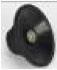 Rubber vacuum suction foot with screw for MX-S - 18900158