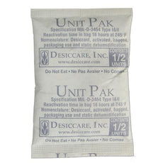 SCS Desiccant, Tyvek Pouch, 1/2 Unit, 550/Pail - 1/2PLDES550