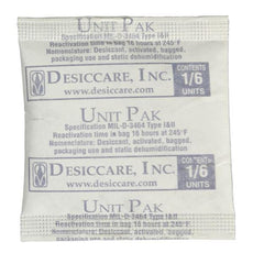 SCS Desiccant, Tyvek Pouch, 1/6 Unit, 1200/Pail - 1/6PLDES1200