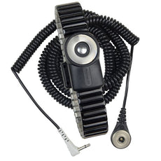 SCS Wrist Strap, Dual-Wire, Magsnap 360, Metal, Large Band, 12' Cord - 2233
