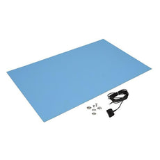 SCS Mat Roll, 2-Layer Rubber, R7 Series, Light Blue, 0.060''X24''X40' - 770770