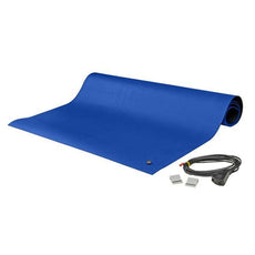 SCS Mat Kit, 2-Layer Rubber, 8900 Series, Blue,  0.065"X24"X48" - 8900