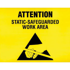 SCS Esd Awareness Sign, Rs-471 8.5in X 11in - ESDSIGN8.5X11