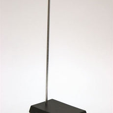 Sup Stand,4"X6",W/18" Rod, Cast Iron - SSB4X6-CI