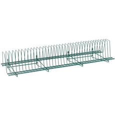 Metro TDR48K3 SmartWall Tray Drying Rack, Metroseal Green Epoxy, 48"