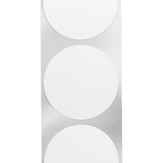 TexWipe Autoclave Labels, Blank 1.5" round Autoclave adhesive, 2000 labels/Cs - TX515A
