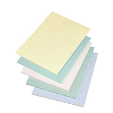 TexWipe TexWrite 22 3-Hole Punch Sheets, BLUE 8? x 11" 22 lb. blue paper stock, 3-hole punched, unlined, 2500 sheets/Cs - TX5816