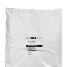 TexWipe VersaWipe 4" x 4" nonwoven, cellulose/polyester-blend wipers, 12000 wipers/Cs - TX624