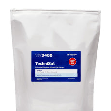 TexWipe TechniSat 9" x 11" TechniCloth wipers pre-wetted with 6% IPA, 900 wipers/Cs - TX8488