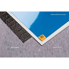 TexWipe CleanStep Frame White, 37" x 47" x 1/8" for use with 36" x 46" CleanStep Mats, 1 frame per case - FW3747