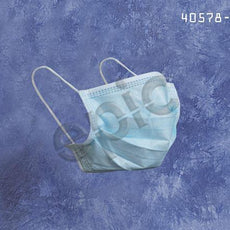 Tians Face Mask 3 Layer Spp, Latex Free Elastic Earloop & Clip, Blue-500/Cs - 40578C-RS5