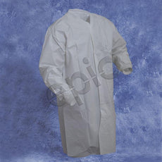 Tians Smock, MP Coated, KW, KC, Np, White, 4xl, 30/Cs - 846855-4XL