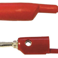Banana/Alligator Cord, 24" Long, Bk, Ea - WAB024-B