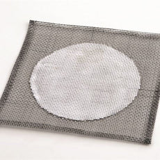 Wire Gauze W Ceramic Center, 4"X4", Pk10 - WGCC44