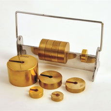 Deluxe Slotted Weight Set Of 10, W/ Rack - WHST10