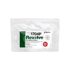 Texwipe REVOLVE, Pre-Wetted, Non-Sterile Wiper 4" x 4" Sealed edge , 400 wipers/Cs - TX1704P