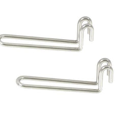 Metro X5HK-2PK Hanger Rail Hooks for MetroMax Industrial Plastic Shelving, Pack of 2